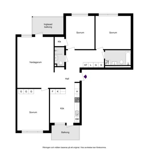 Bostadsrätt, Kapellgatan 1, Kapellgärdet, Uppsala