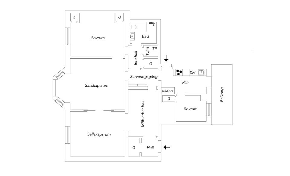 Bostadsrätt, Munkgatan 7, Triangeln, Malmö