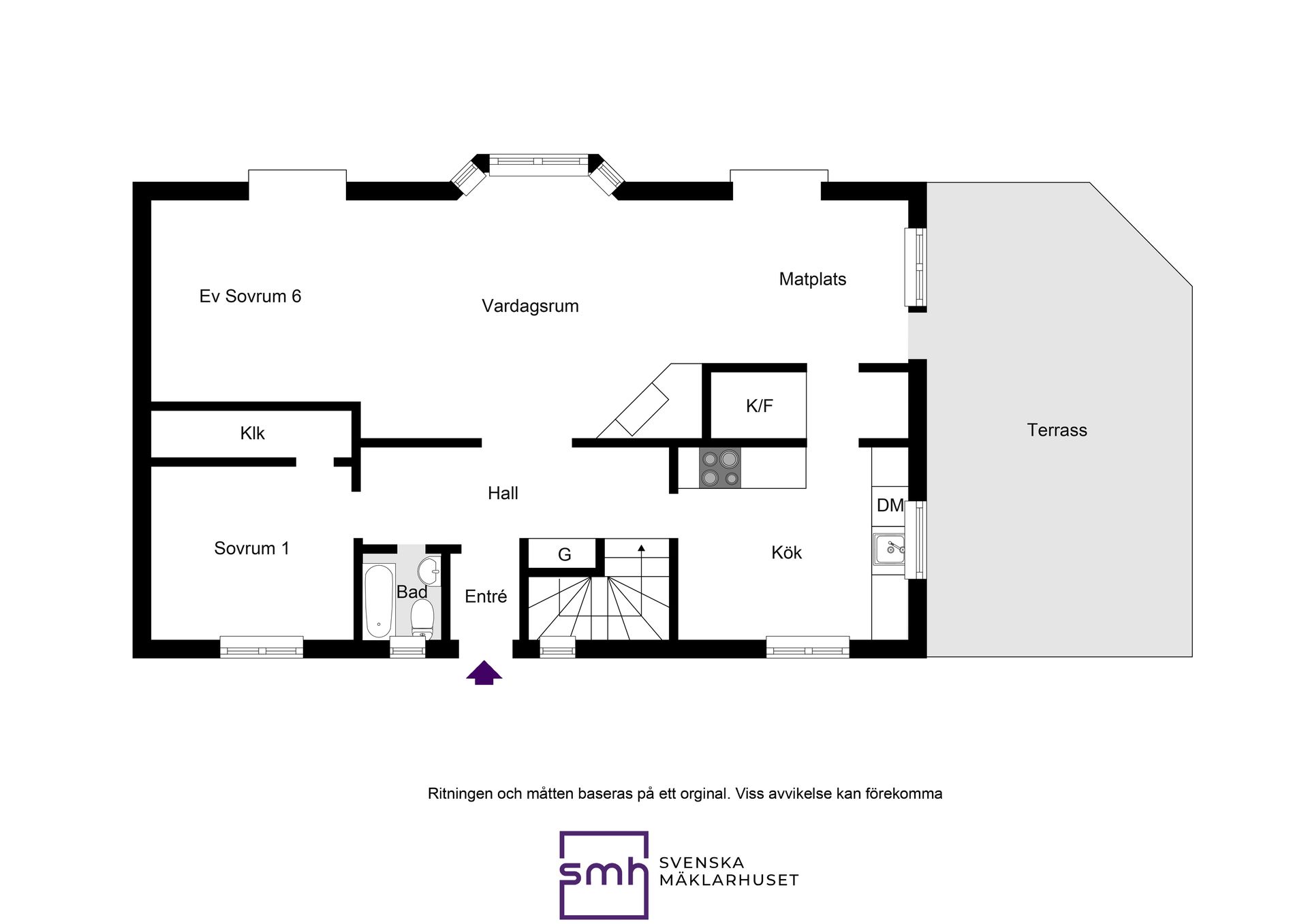 Villa, Krönvägen 10, Insjön, Nacka