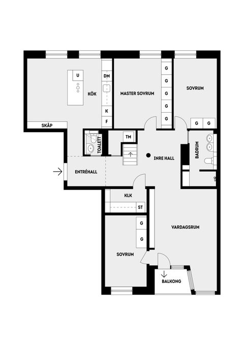 Bostadsrätt, Eskadervägen 20, Näsbypark, Täby