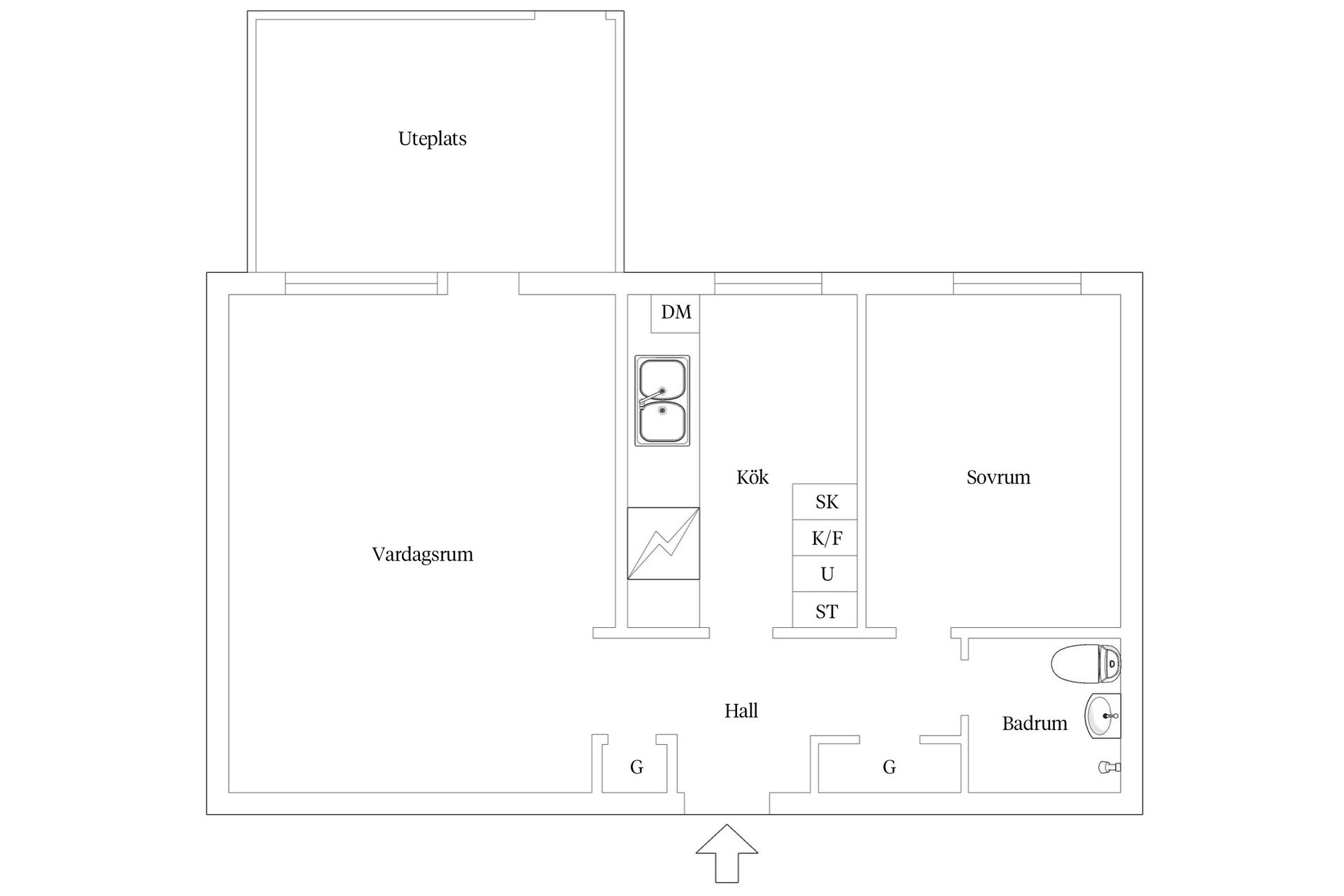 Bostadsrätt, Ribevägen 20A, Dammfri, Malmö