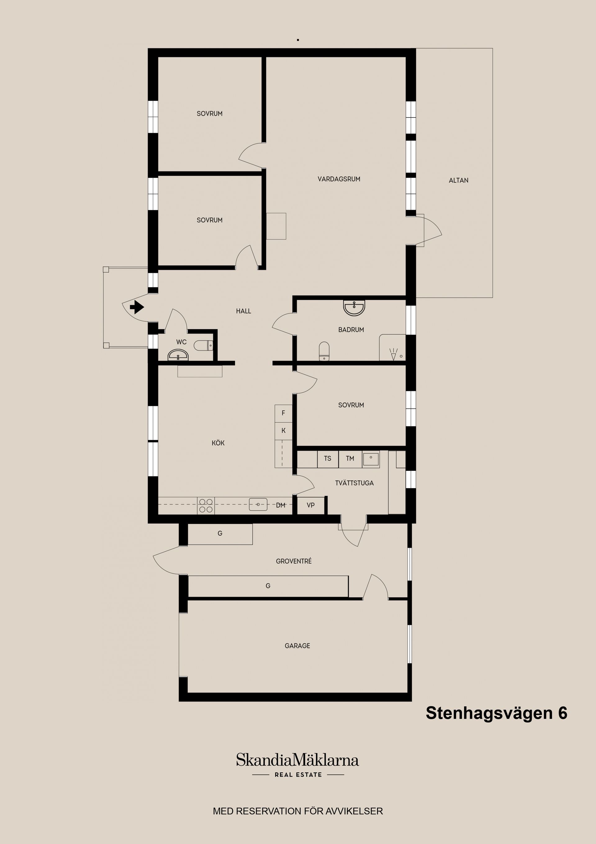Villa, Stenhagsvägen 6, Furuvik, Gävle
