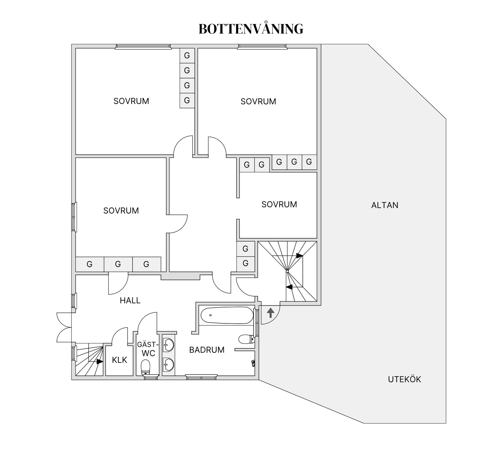 Villa, Lövgränd 5, Byttorp, Borås