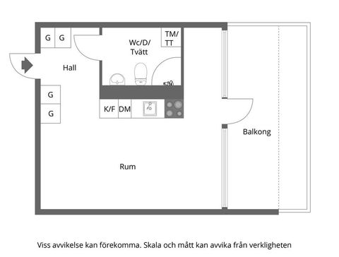 Bostadsrätt, Vårfrugatan 2A, S:t Ilian, Enköping