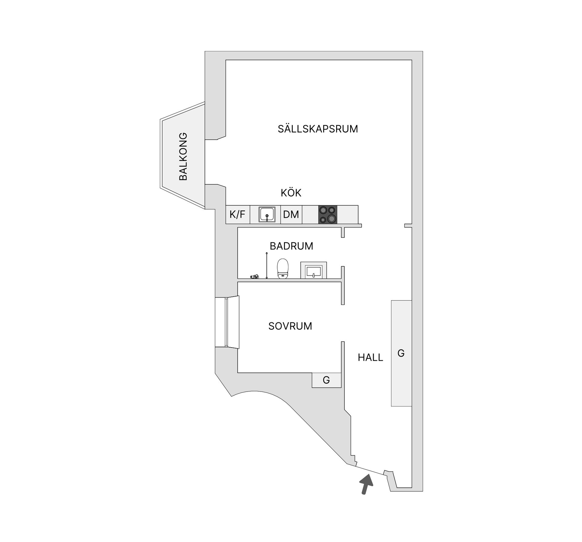 Bostadsrätt, Karlbergsvägen 71B, Vasastan Birkastan, Stockholm