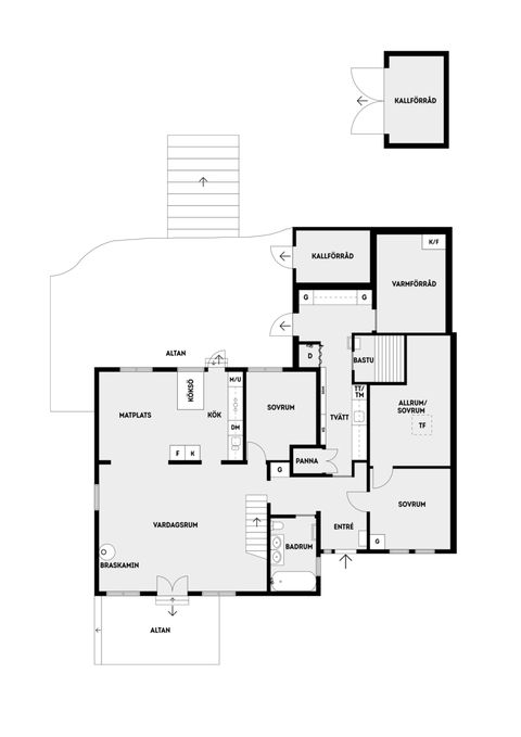 Radhus, Lievägen 4, Ella Gård, Täby