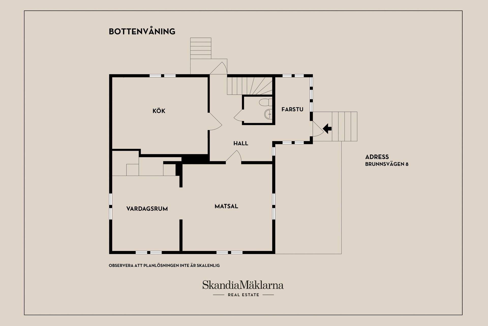 Villa, Brunnsvägen 8, Lustigkulla, Hallstahammar