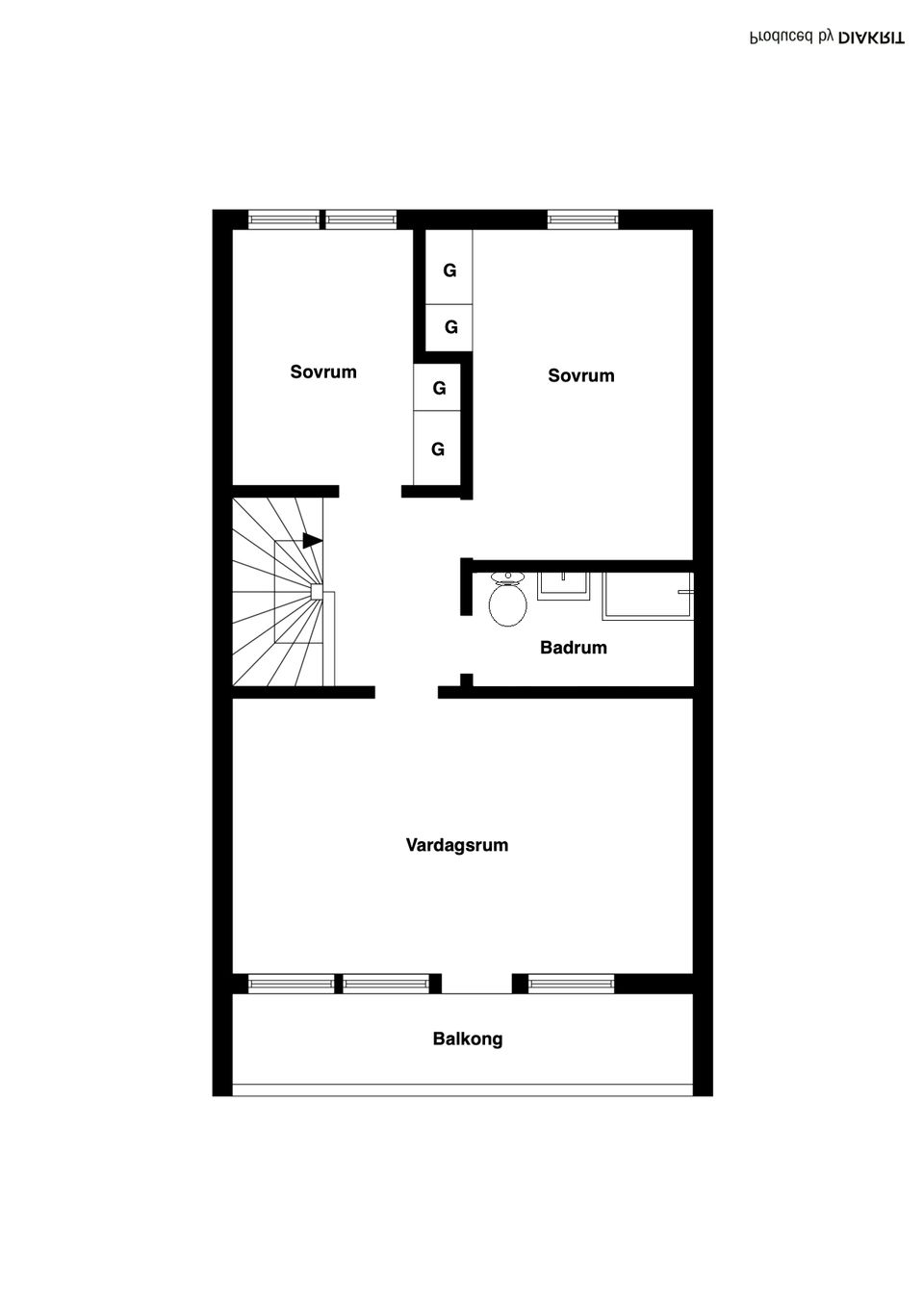 Radhus, Nyponvägen 72, Peterslund, Oxelösund