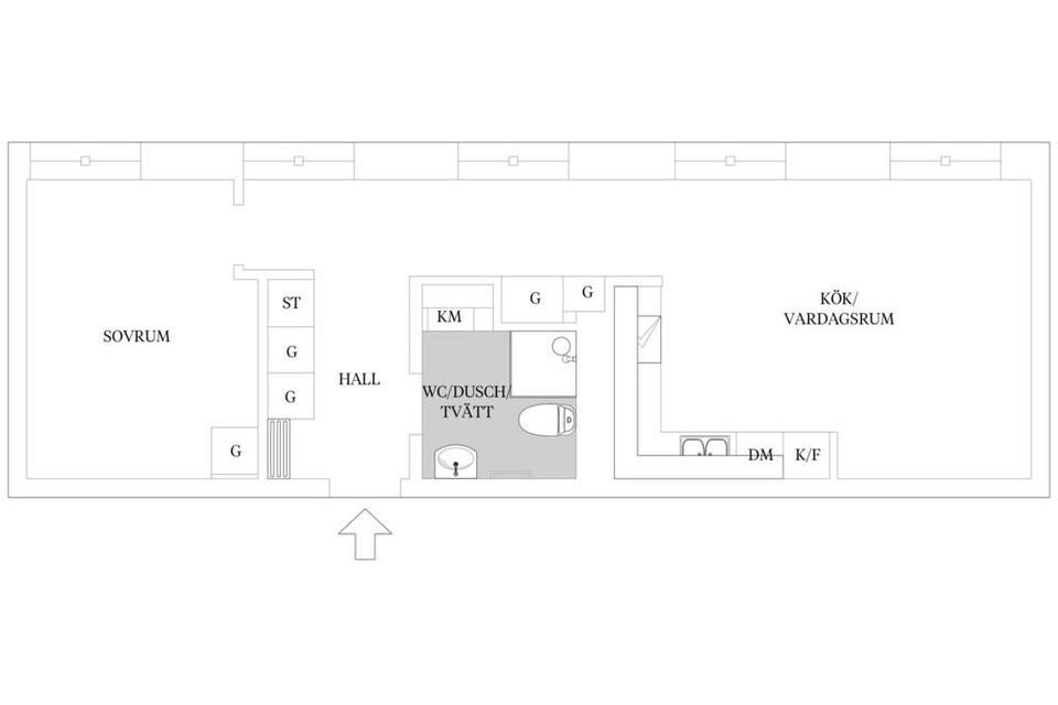 Bostadsrätt, Rävspelstorget 1, Fredriksskans, Kalmar
