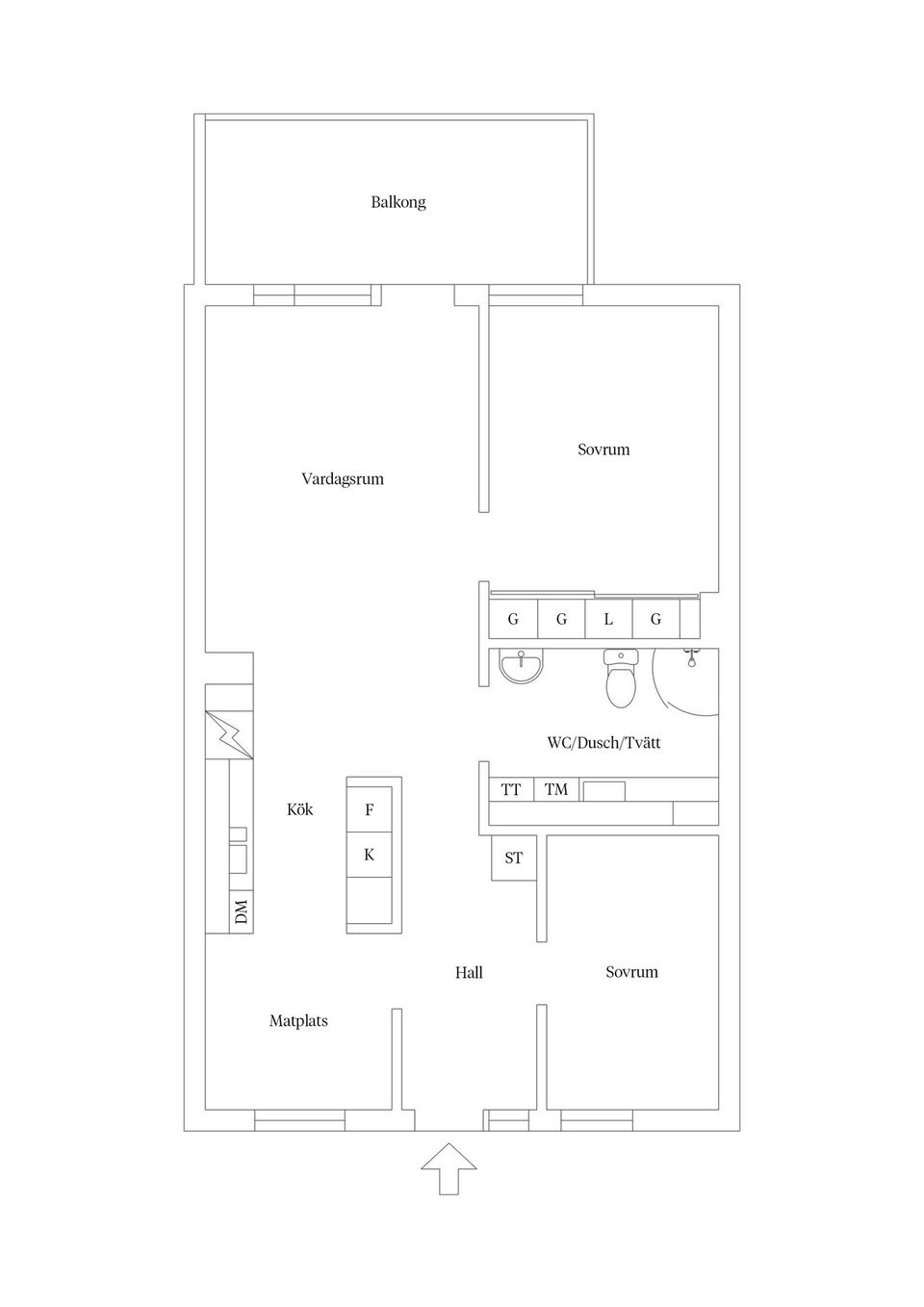Bostadsrätt, Alice Babs gata 46G, Ljusstaden, Kalmar