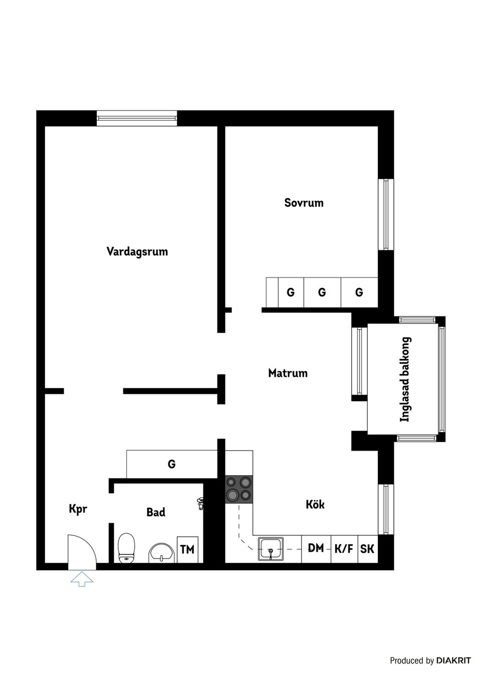 Bostadsrätt, Jupitervägen 15, Stenkulla, Nyköping