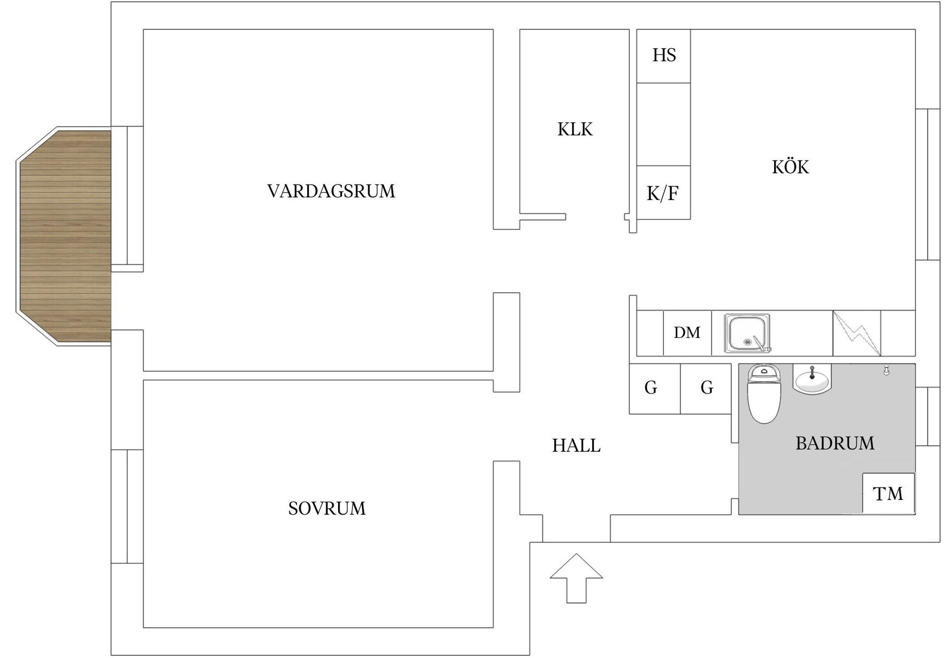 Bostadsrätt, Svalövsvägen 2, Björkhagen, Stockholm