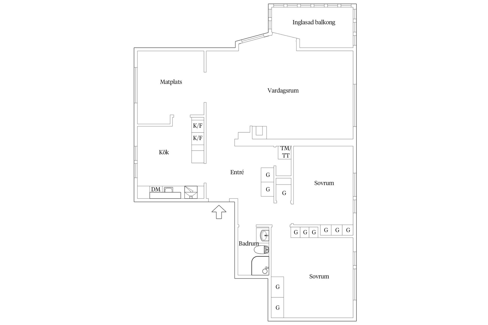 Bostadsrätt, Trandaredsgatan 21, Trandared, Borås
