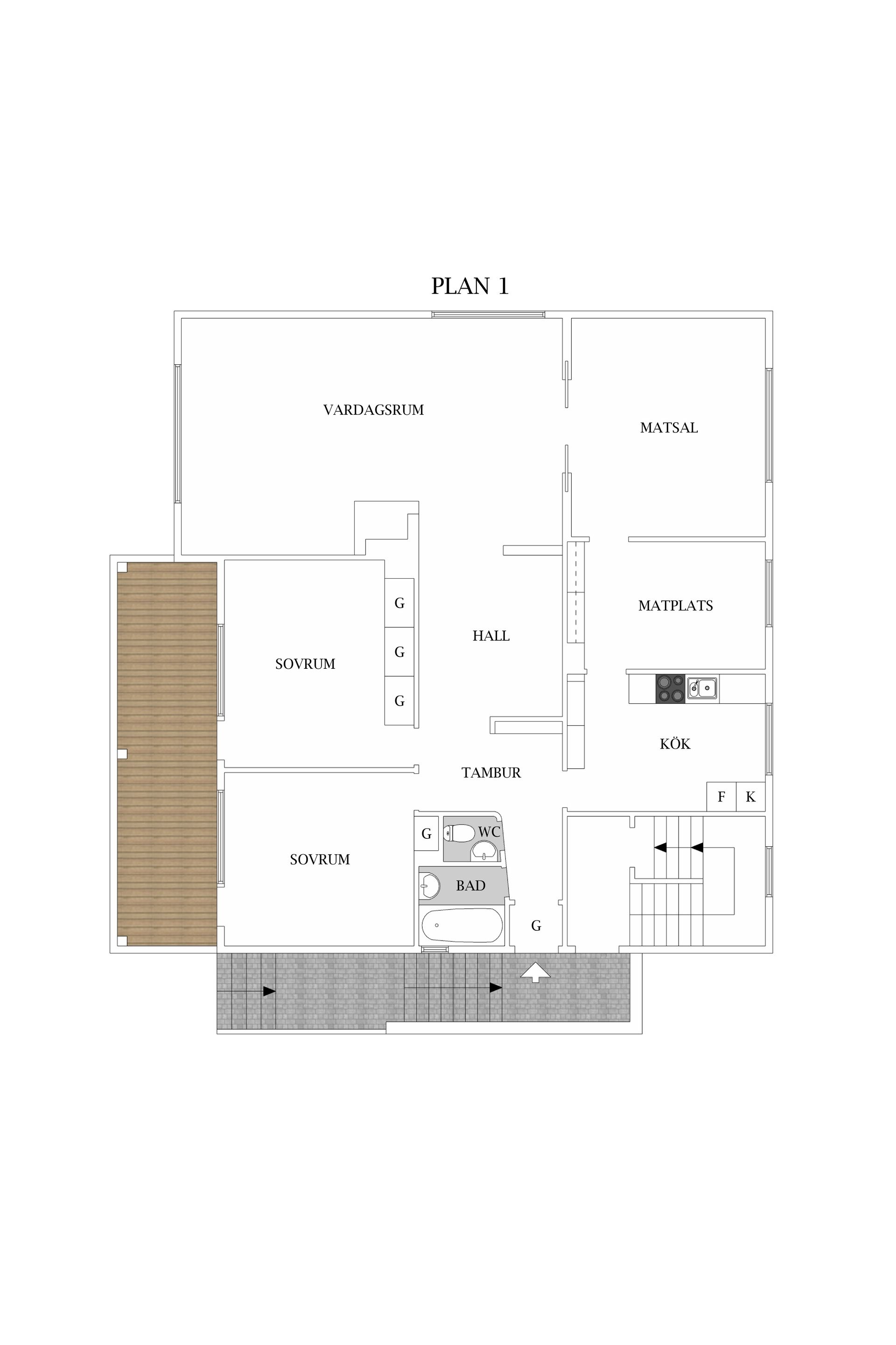 Villa, Magnus Stenbocks väg 55, Centralt - Väster, Halmstad