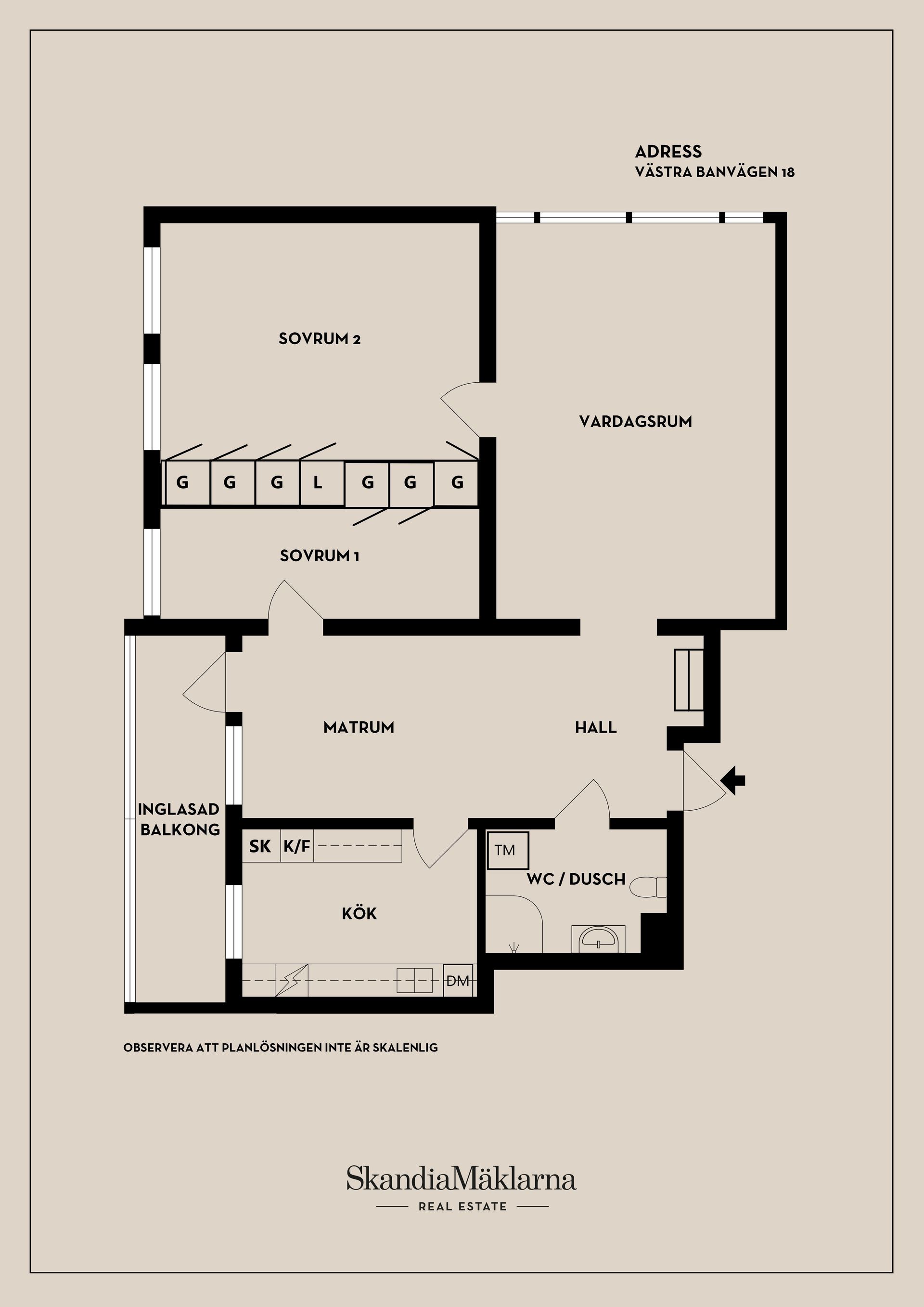 Bostadsrätt, Västra Banvägen 18, Centralt Åkersberga, Österåker