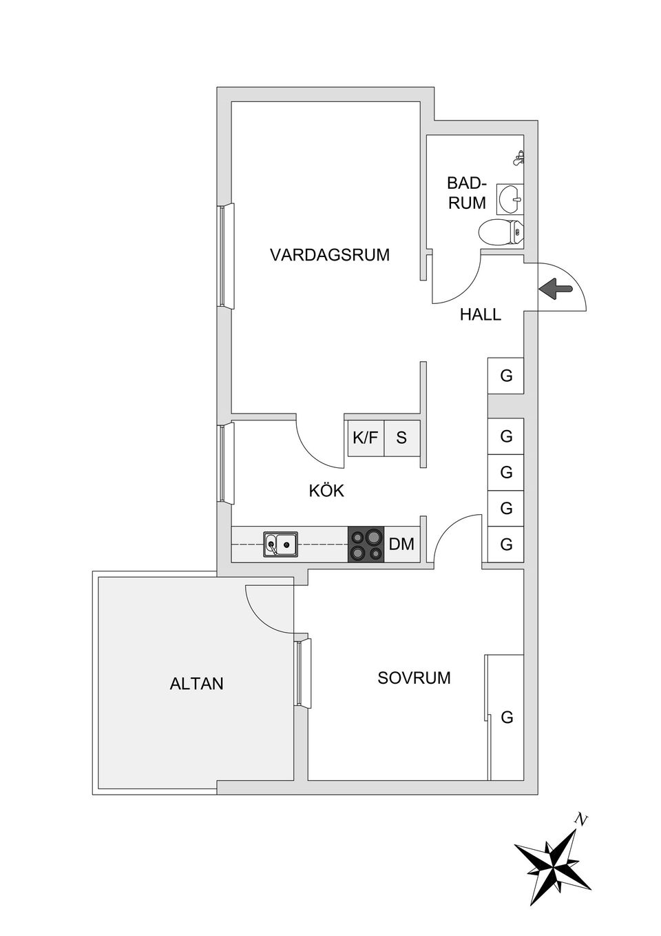 Bostadsrätt, Fullblodsgatan 7B, Åby, Mölndal
