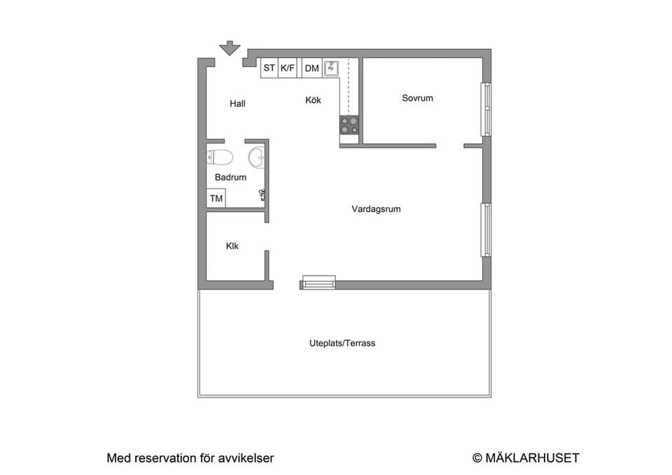 Bostadsrätt, Klövervägen 3, Råsunda, Solna