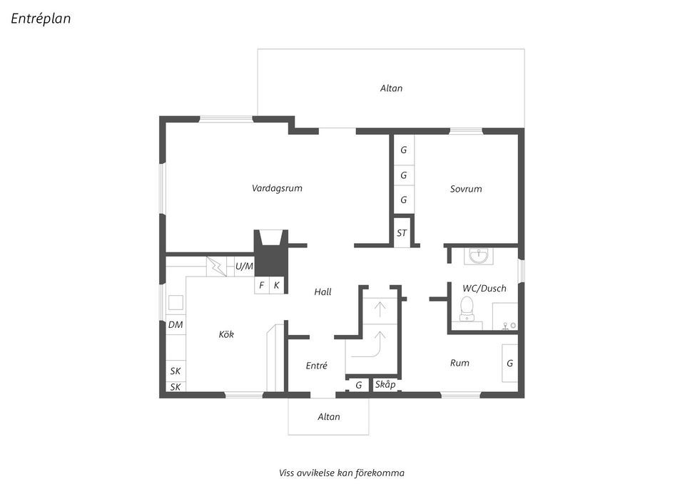 Villa, Örebro Viskahöjd 1, Sparsör/Fristad, Borås
