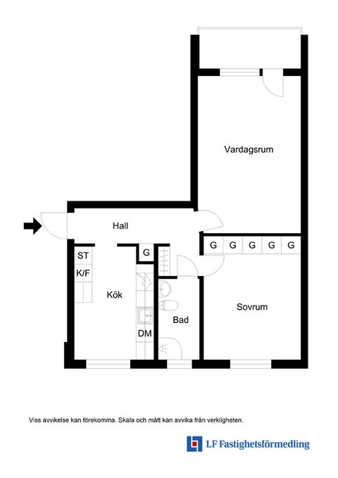 Bostadsrätt, Terrängvägen 3A, Berghem, Umeå