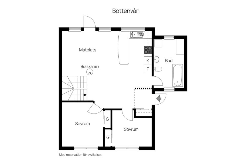 Villa, Stickstigen 6, Kebal, Strömstad