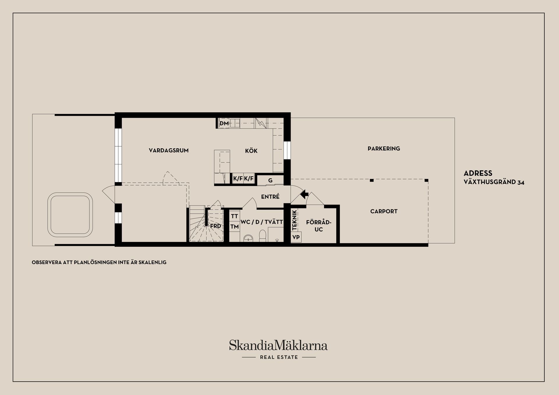 Radhus, Växthusgränd 34, Öster, Nyköping