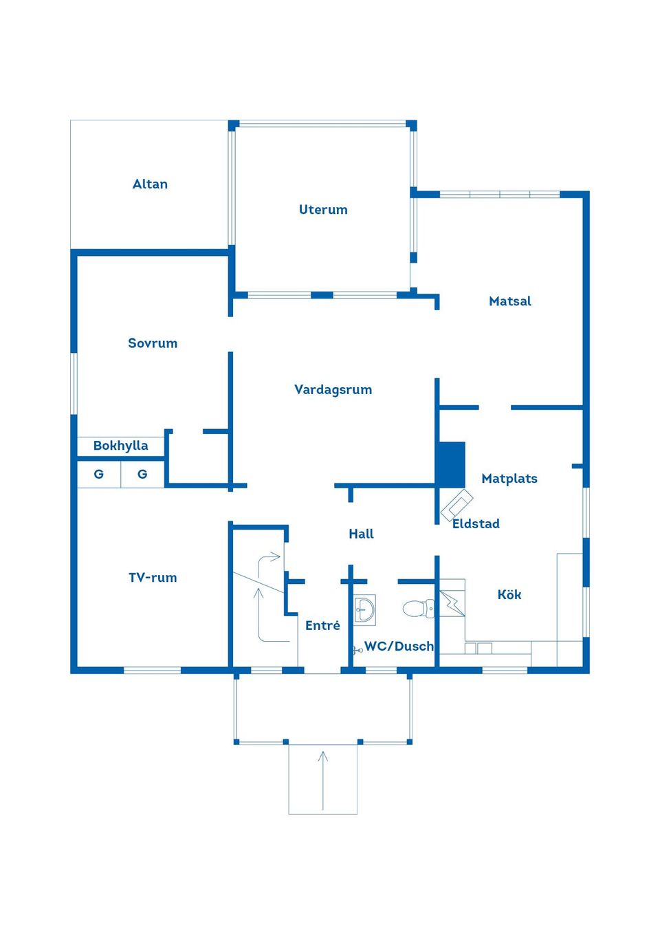 Villa, Bräknevägen 53, Bräkne-Hoby, Ronneby