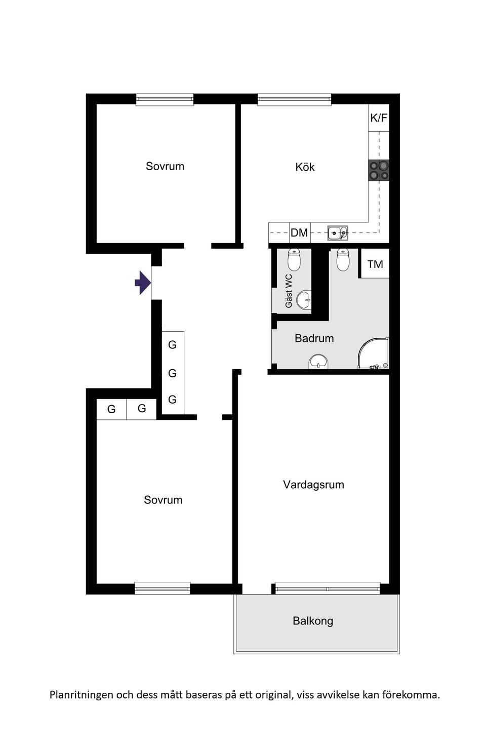 Bostadsrätt, Sörgården 123, Sörgården, Vallentuna