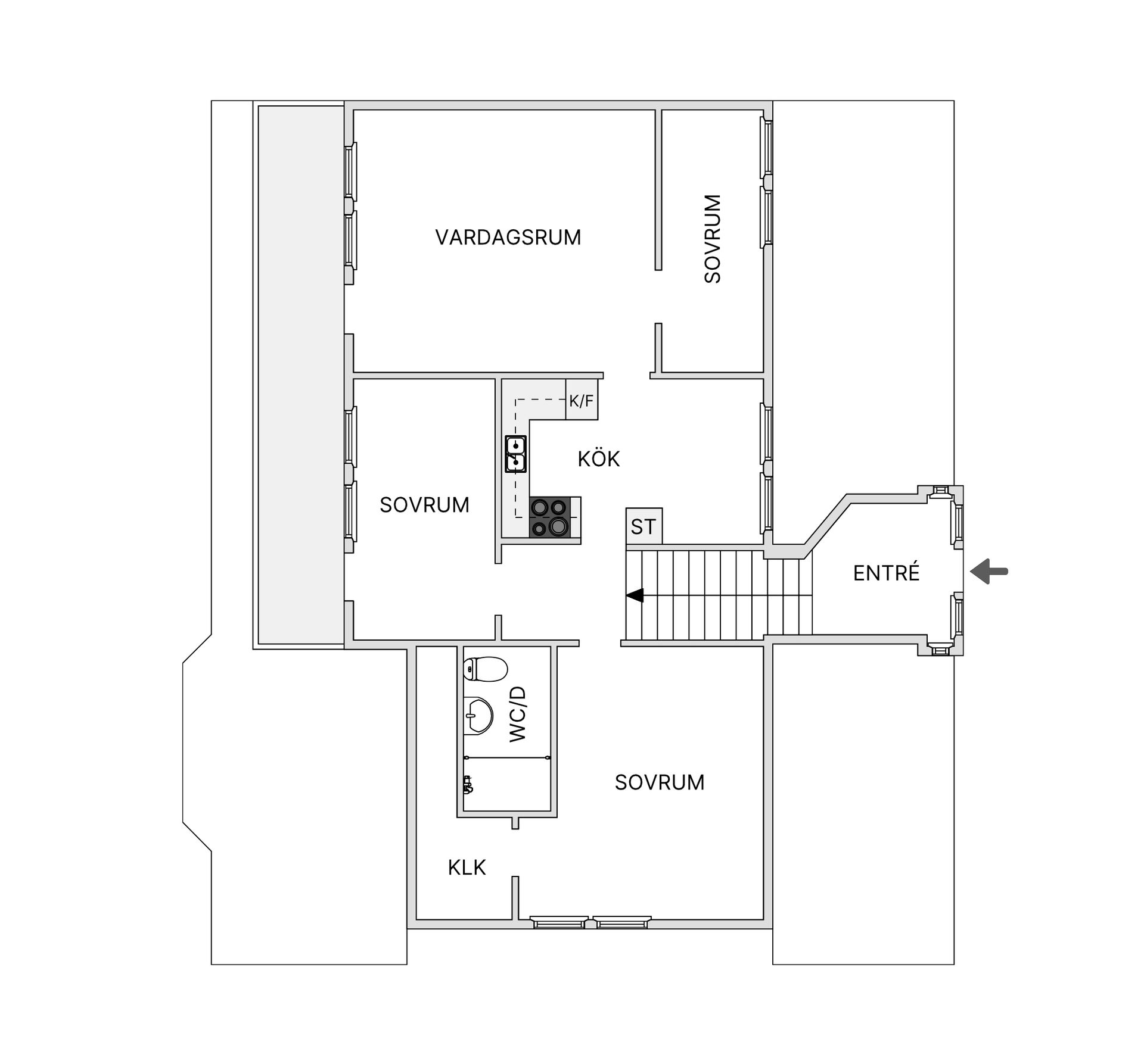 Bostadsrätt, Västergårdsvägen 7c, Rävlanda, Härryda