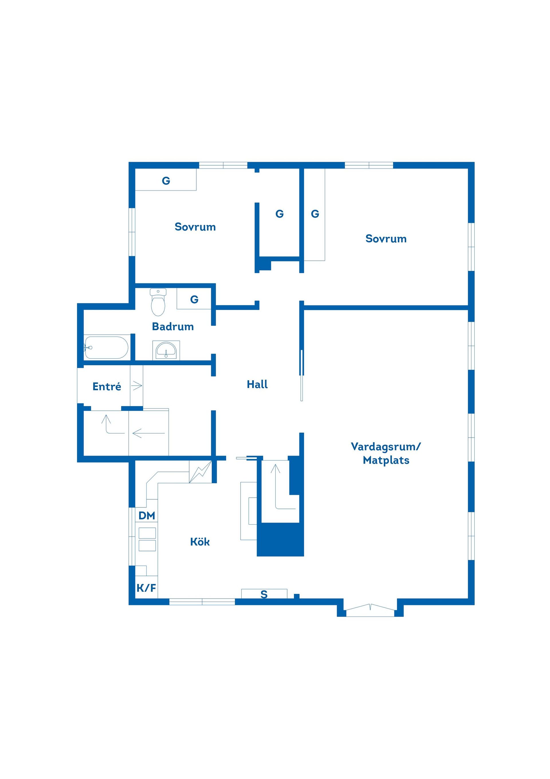 Villa, Stigs källa 3, Stigslund, Gävle