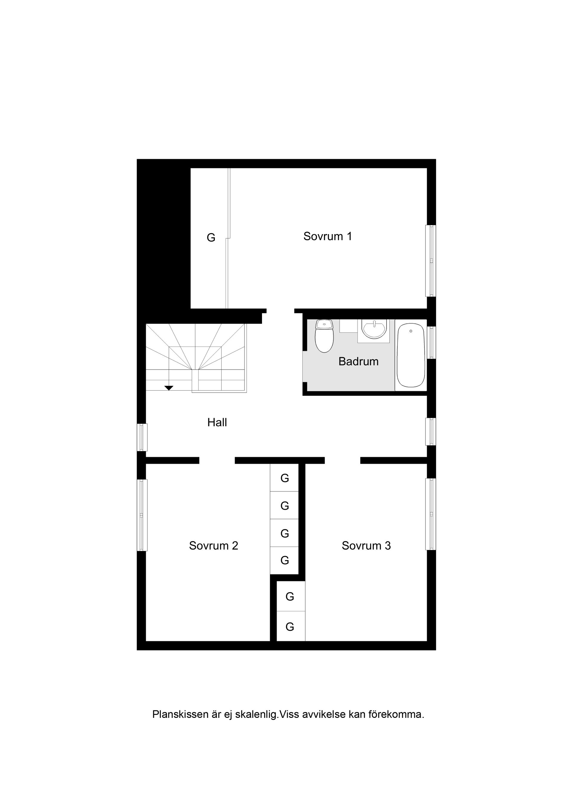 Radhus, Ljunggatan 7A, Nyatorp, Halmstad
