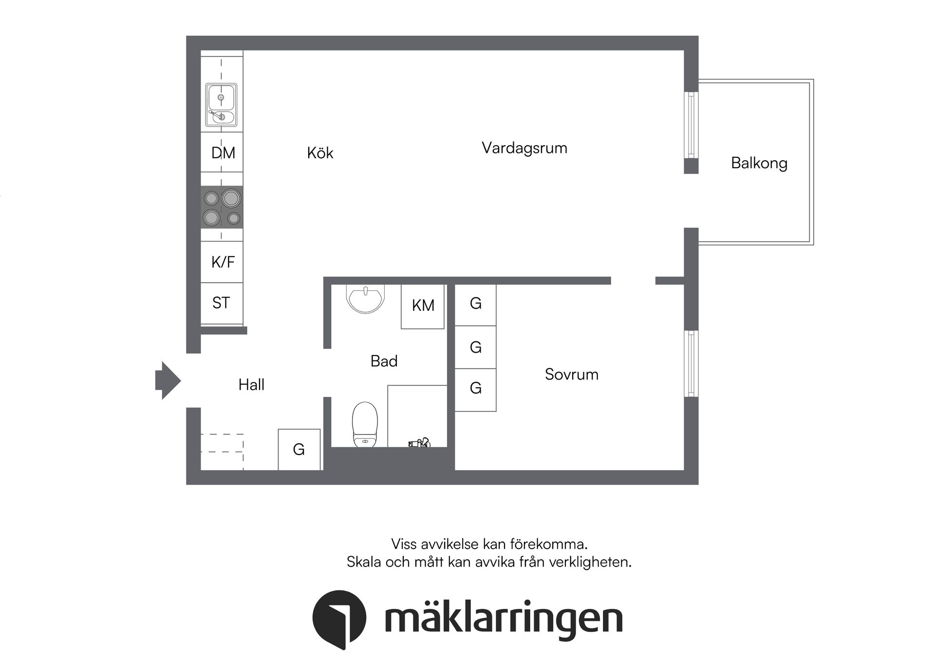 Bostadsrätt, Kista Alléväg 9, 3 tr, Kista, Stockholm