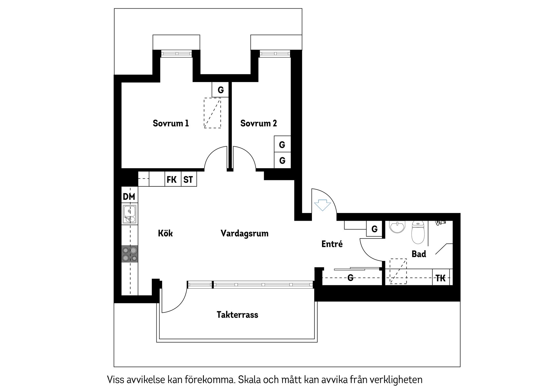 Bostadsrätt, Sagagatan 11, vån 4/4, Solna Centrum, Solna