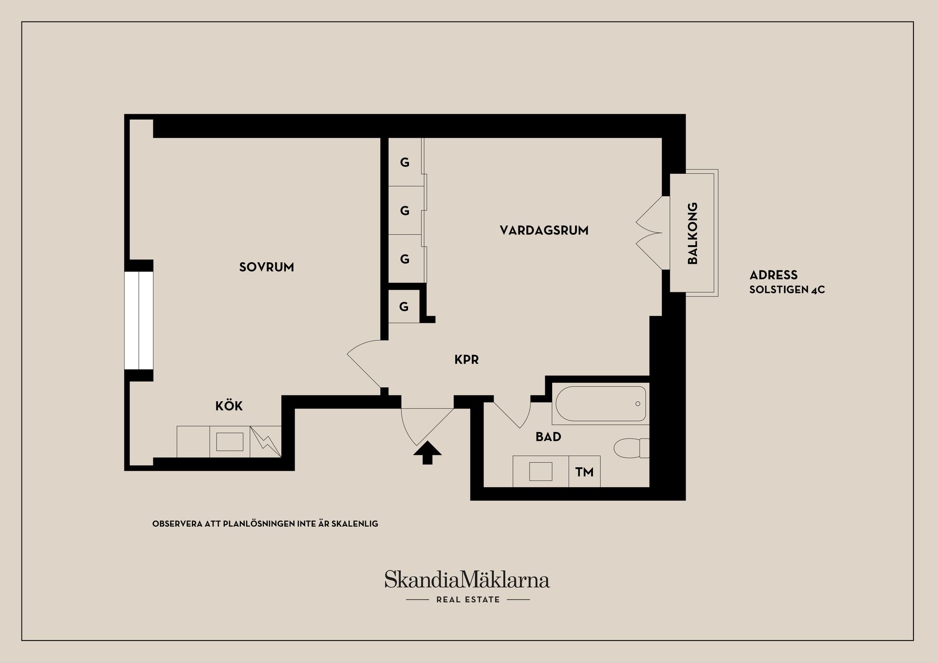 Bostadsrätt, Solstigen 4C, Herserud, Lidingö