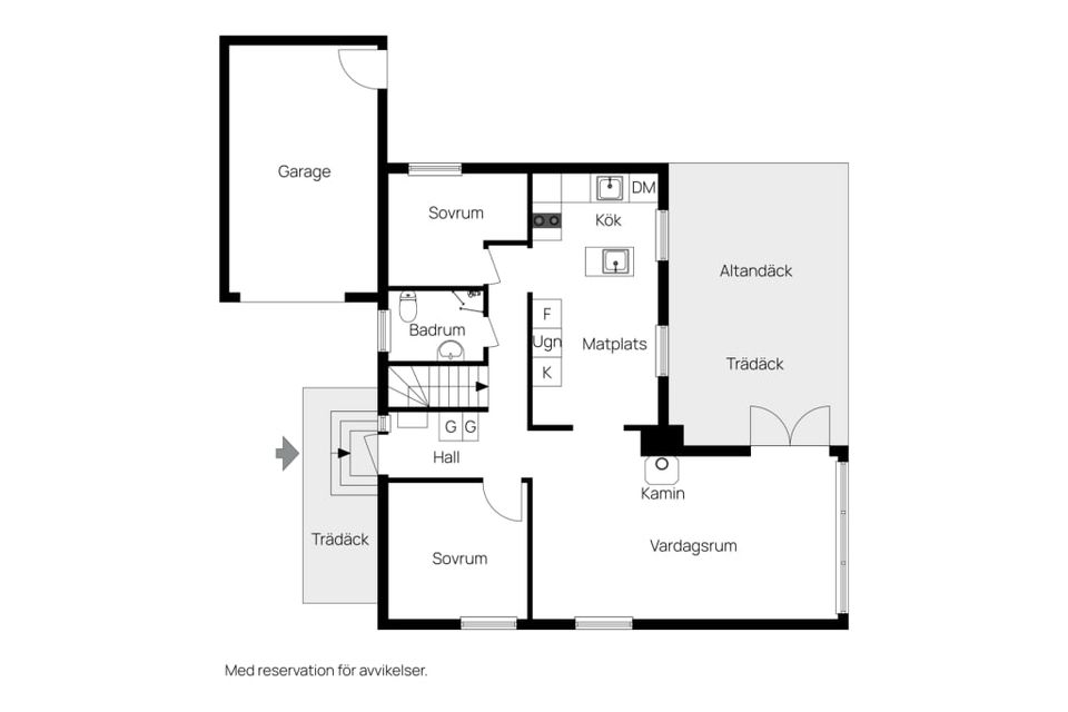 Villa, Dianavägen 15, Jägarnäs, Ludvika