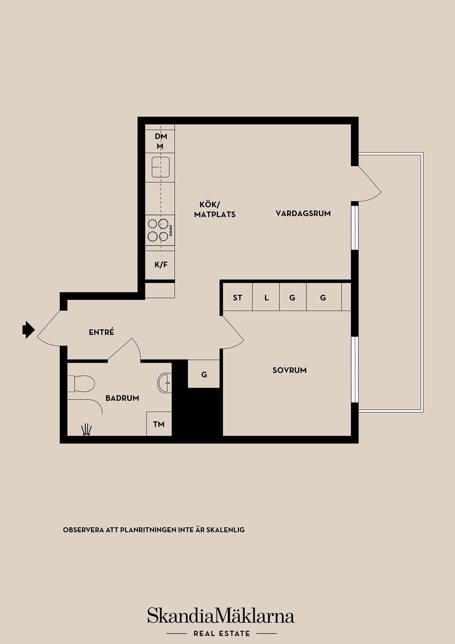 Bostadsrätt, Epistelvägen 1B, Västra Skogen/Solna, Solna