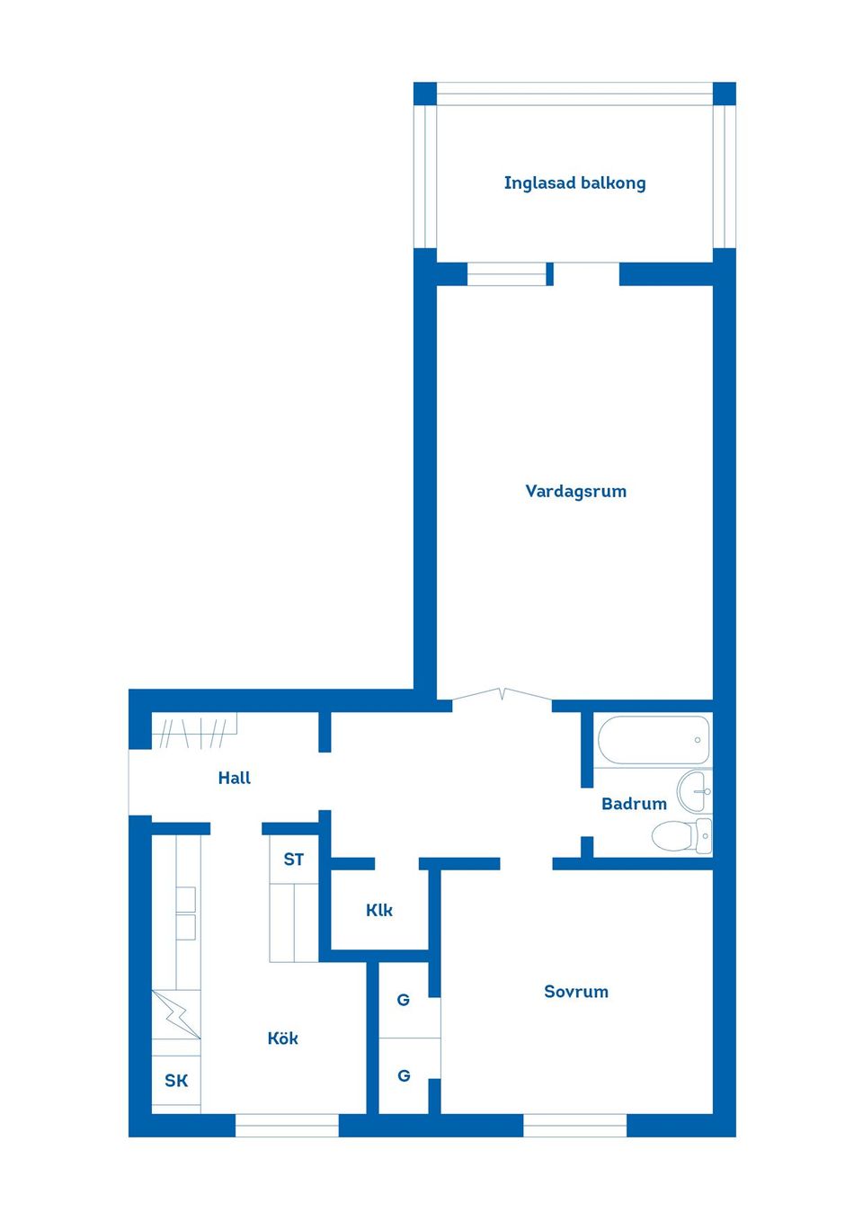 Bostadsrätt, Stolmakaregatan 8A, Åker, Nässjö