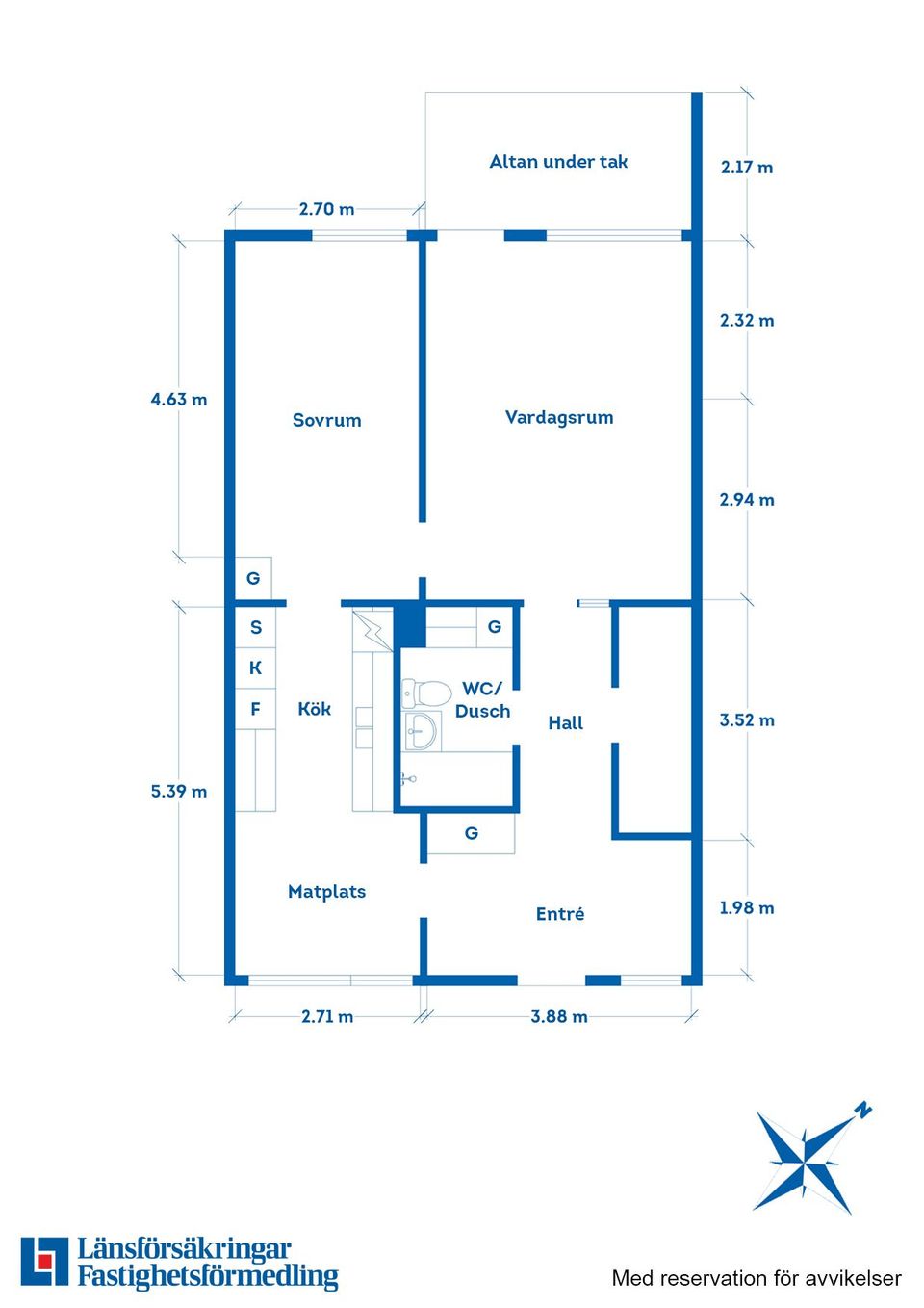 Bostadsrätt, Kvarngatan 23 C, Motala verkstad, Motala
