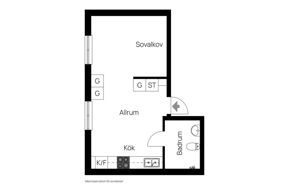 Bostadsrätt, Villavägen 39, Kåbo, Uppsala