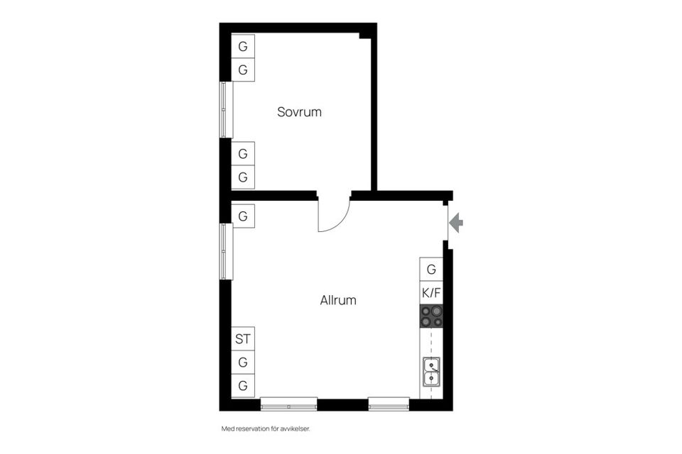 Bostadsrätt, Villavägen 39, Kåbo, Uppsala