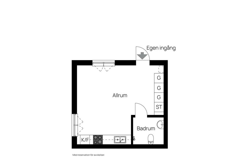 Bostadsrätt, Villavägen 39, Kåbo, Uppsala