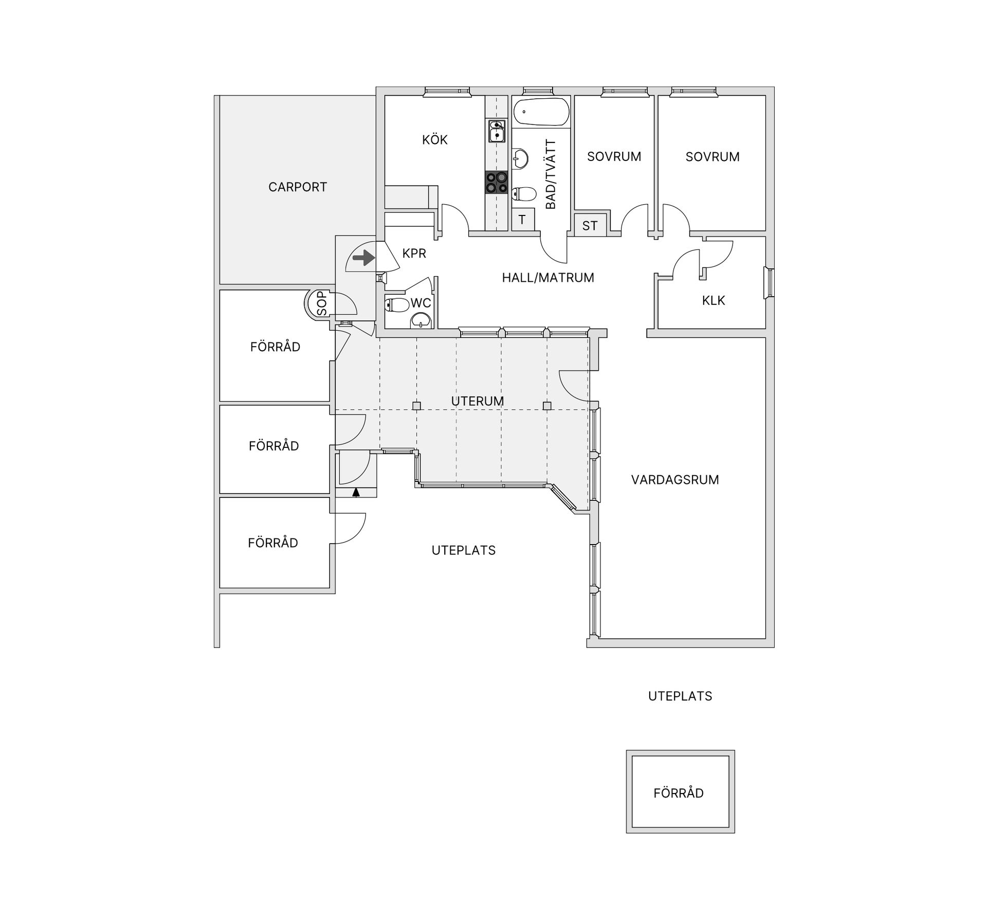 Bostadsrätt, Pastorsvägen 18, Kulltorp, Kristianstad