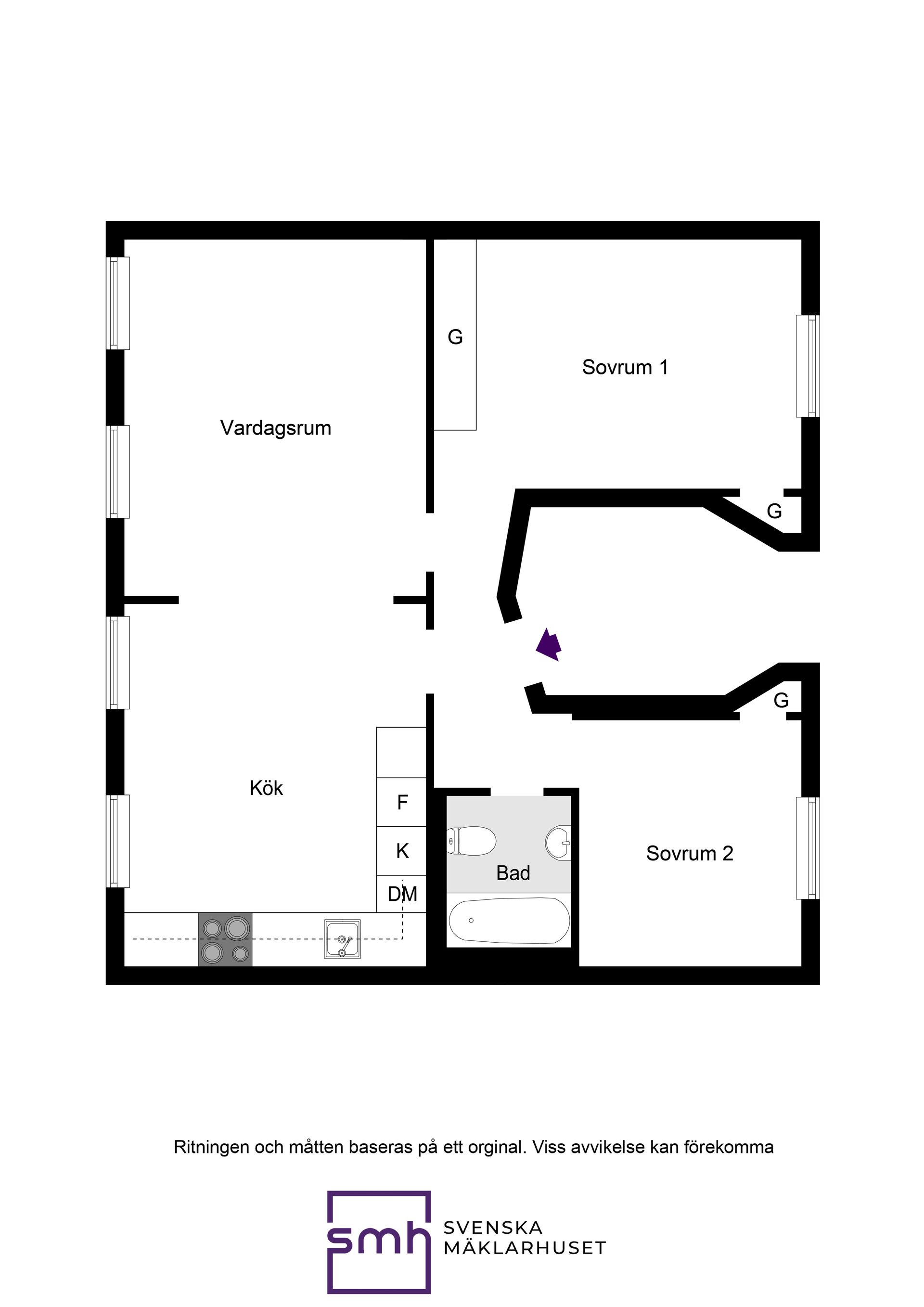 Bostadsrätt, Björkbacksvägen 47, Bromma / Johannesfred, Stockholm