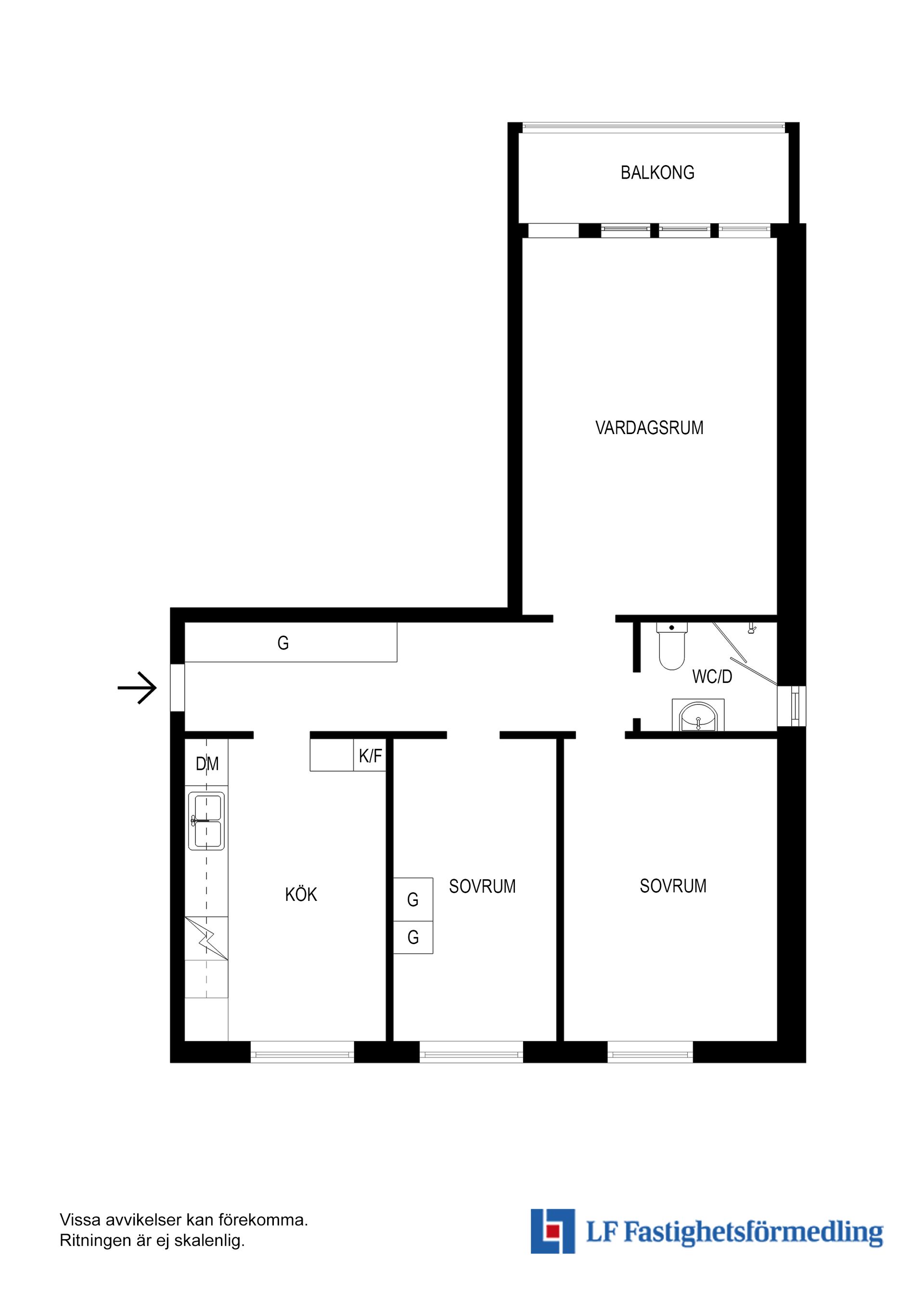 Bostadsrätt, Kruthornsvägen 14, Edsberg, Sollentuna
