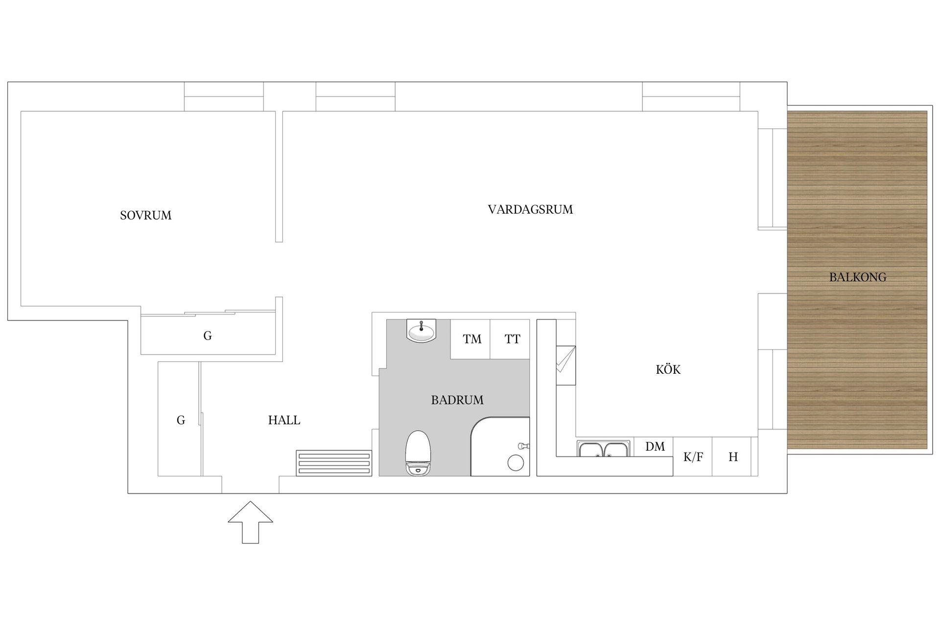 Bostadsrätt, Norra Fjädermolnsgatan 27, Länsmansgården, Göteborg