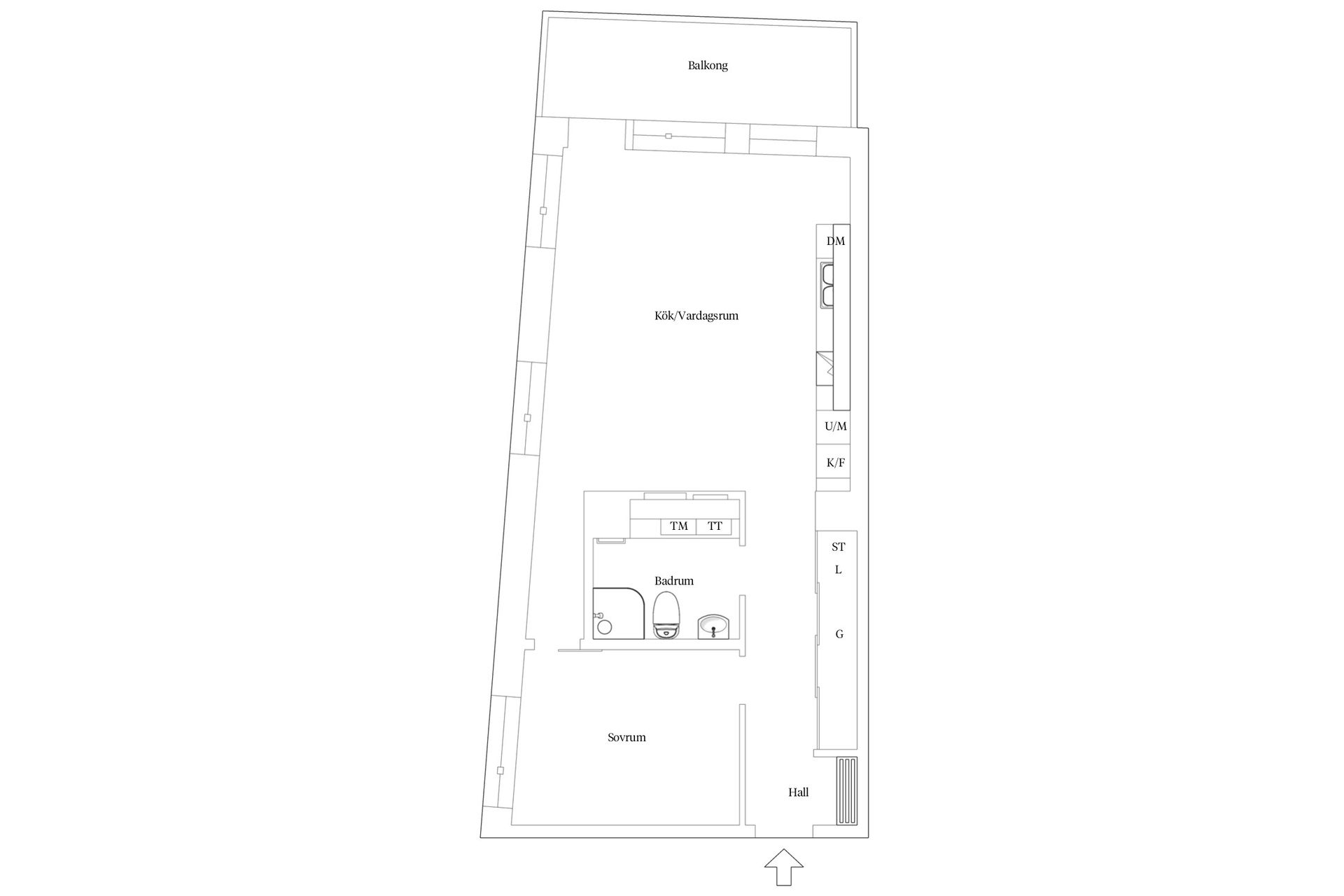 Bostadsrätt, Monsungatan 89, Eriksberg, Göteborg