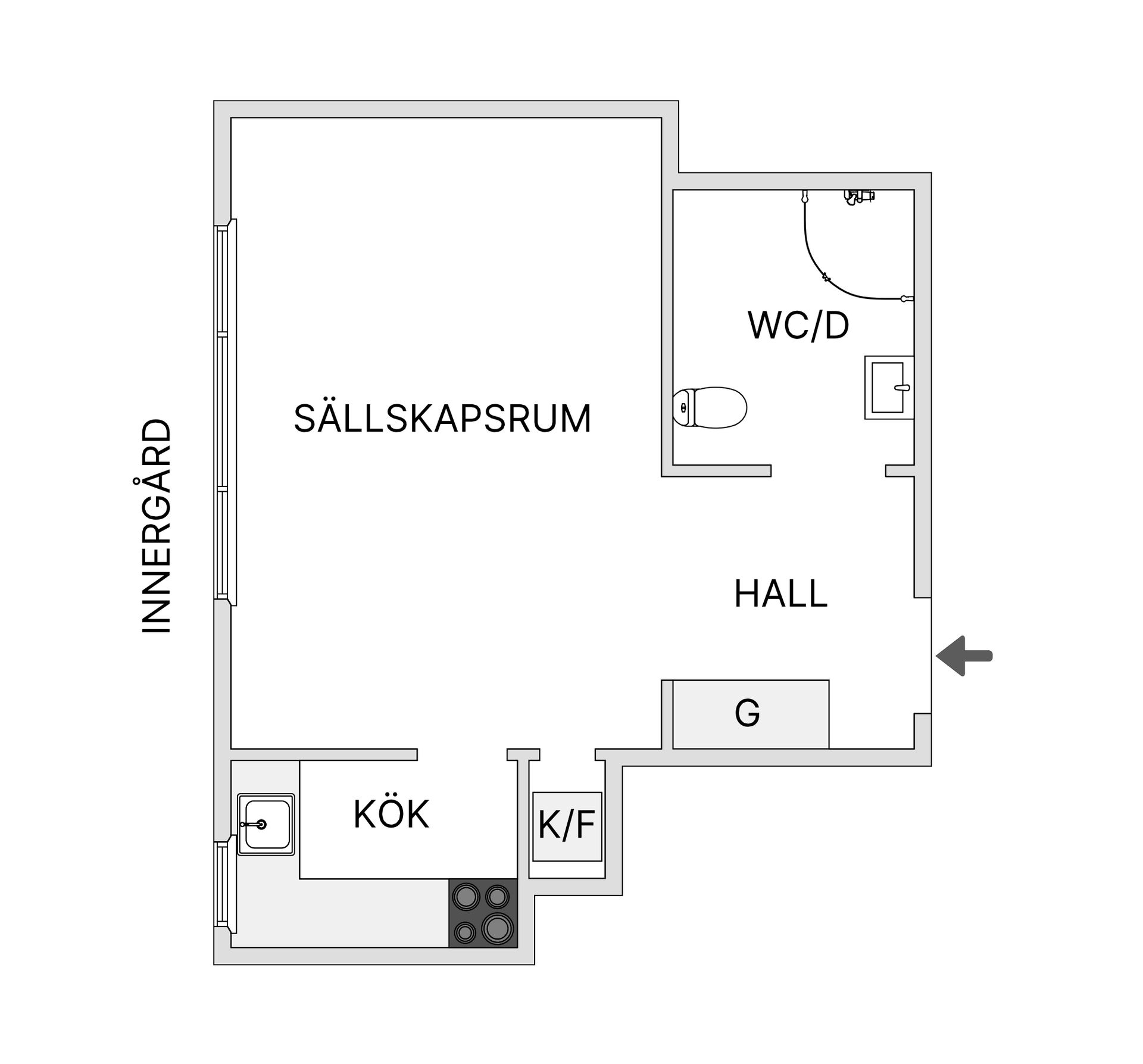 Bostadsrätt, Artillerigatan 33, Östermalm, Stockholm