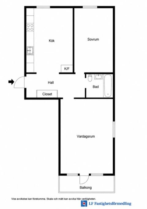 Bostadsrätt, Poppelgatan 18A, Hindby, Malmö