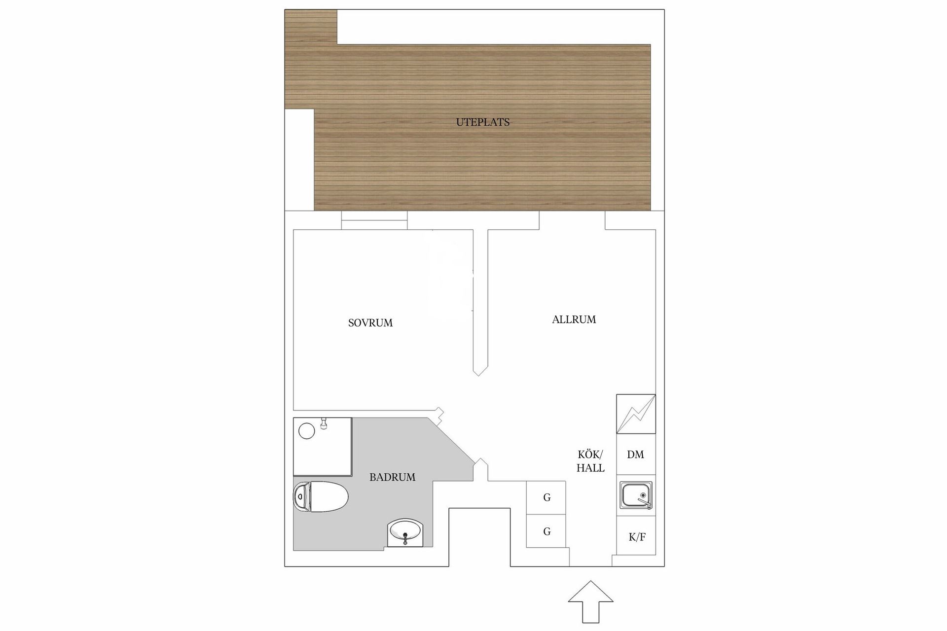Bostadsrätt, Bäckaskiftsvägen 11A, Enskede - Stureby, Stockholm