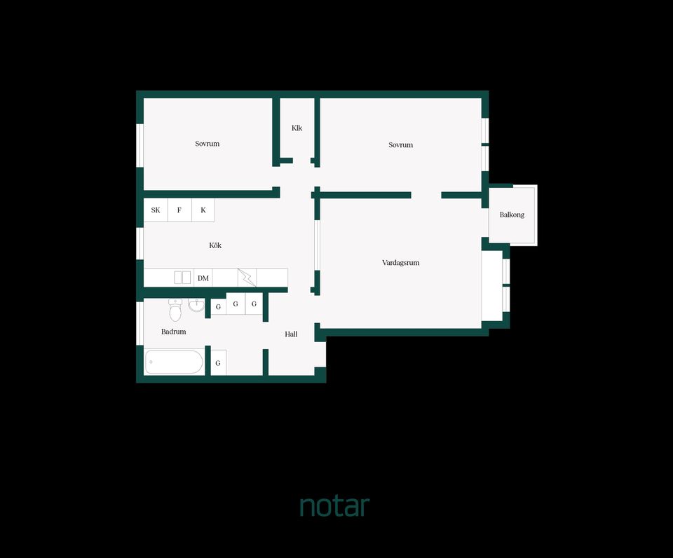Bostadsrätt, Holbergsgatan 73, Bromma - Blackeberg, Stockholm