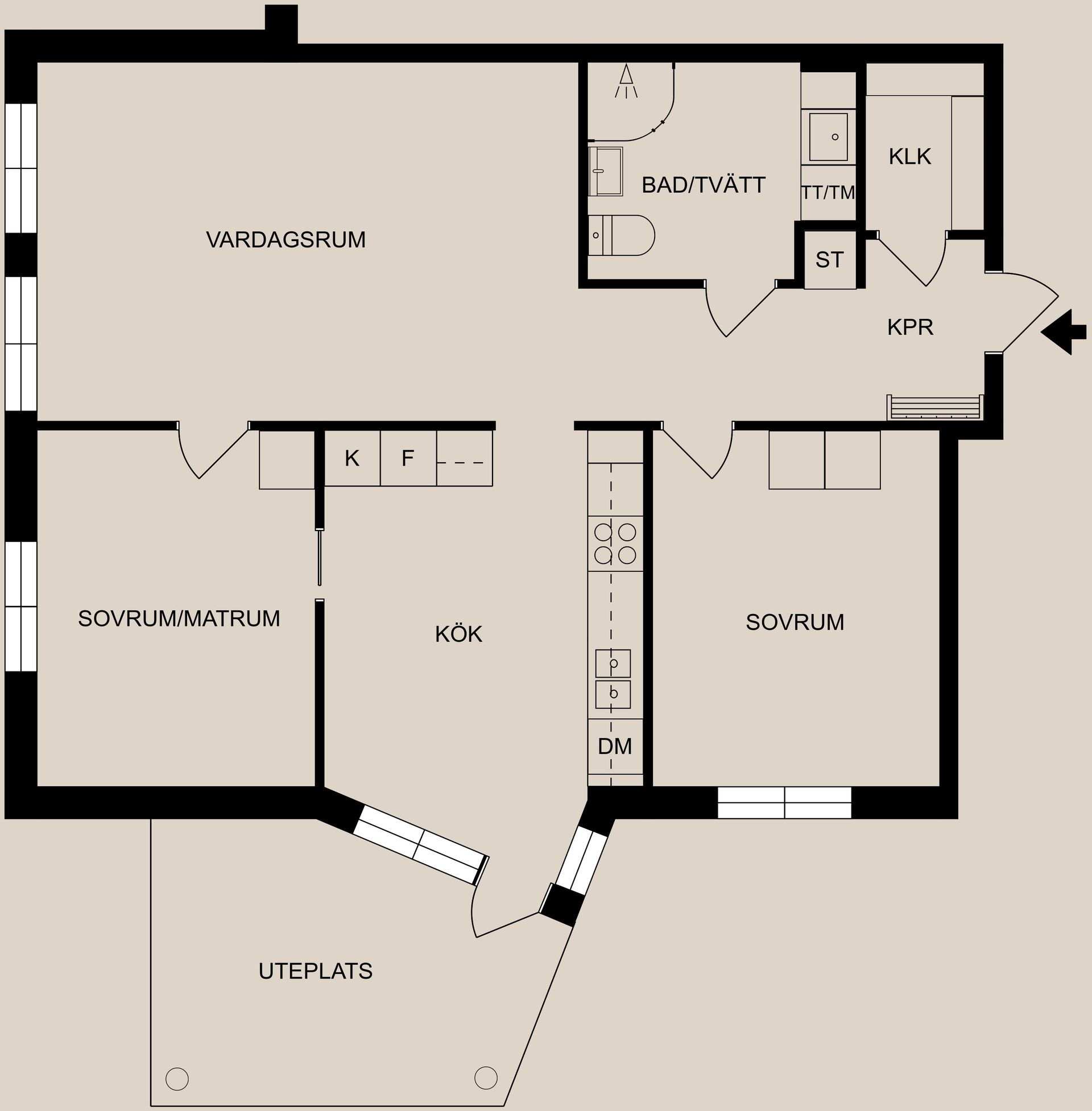 Bostadsrätt, Skogvaktaregatan 25, Eneby, Norrköping
